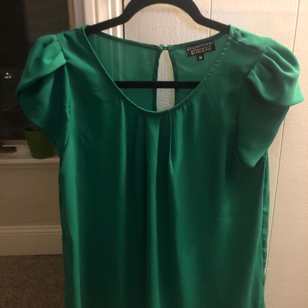 Emerald Green Blouse